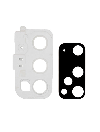 REPLACEMENT FOR SAMSUNG GALAXY S20 REAR CAMERA HOLDER WITH LENS - WHITE