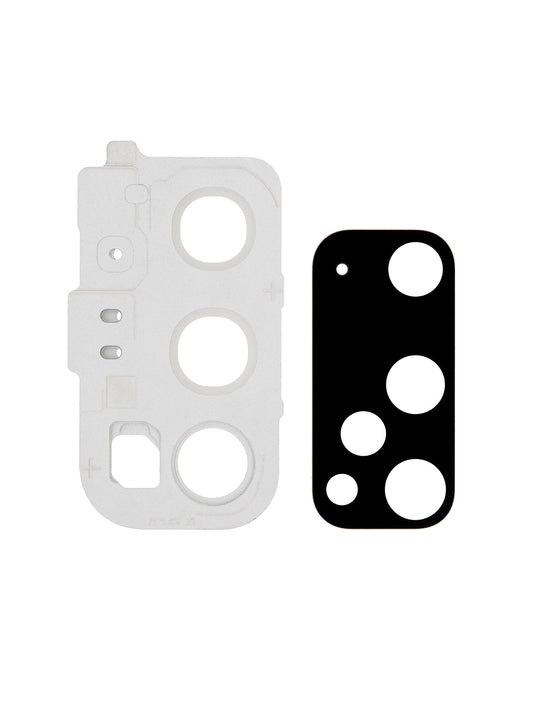 REPLACEMENT FOR SAMSUNG GALAXY S20 REAR CAMERA HOLDER WITH LENS - WHITE