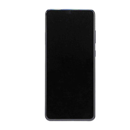 REPLACEMENT FOR SAMSUNG GALAXY S20 ULTRA OLED SCREEN ASSEMBLY WITH FRAME - GRAY