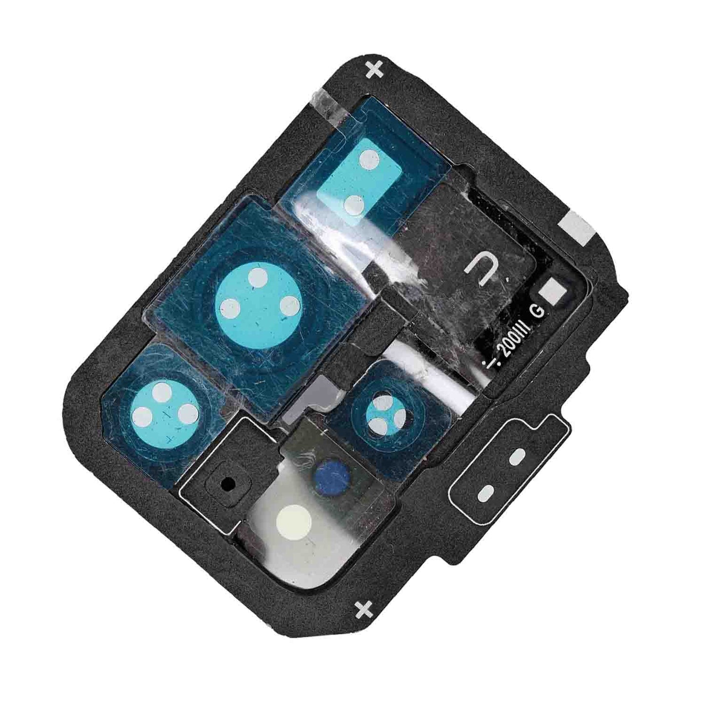 REPLACEMENT FOR SAMSUNG GALAXY S20 ULTRA REAR CAMERA HOLDER WITH LENS - COSMIC BLACK