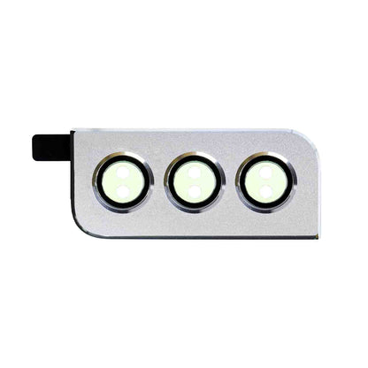 REPLACEMENT FOR SAMSUNG GALAXY S21 PLUS REAR CAMERA HOLDER WITH LENS - SILVER