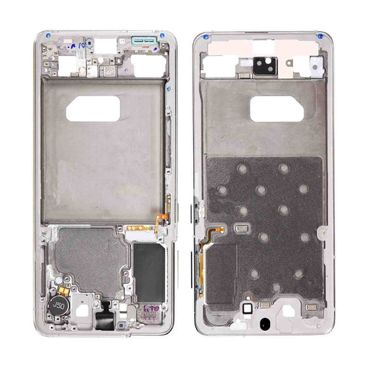 REPLACEMENT FOR SAMSUNG GALAXY S21 REAR HOUSING FRAME - WHITE