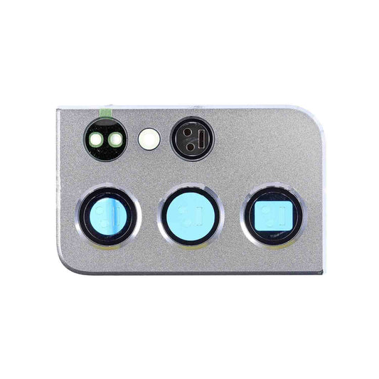 REPLACEMENT FOR SAMSUNG GALAXY S21 ULTRA REAR CAMERA HOLDER WITH LENS - SILVER