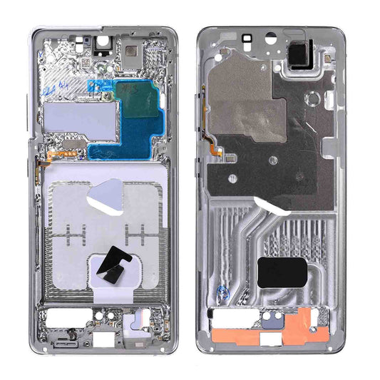 REPLACEMENT FOR SAMSUNG GALAXY S21 ULTRA REAR HOUSING FRAME - BLACK