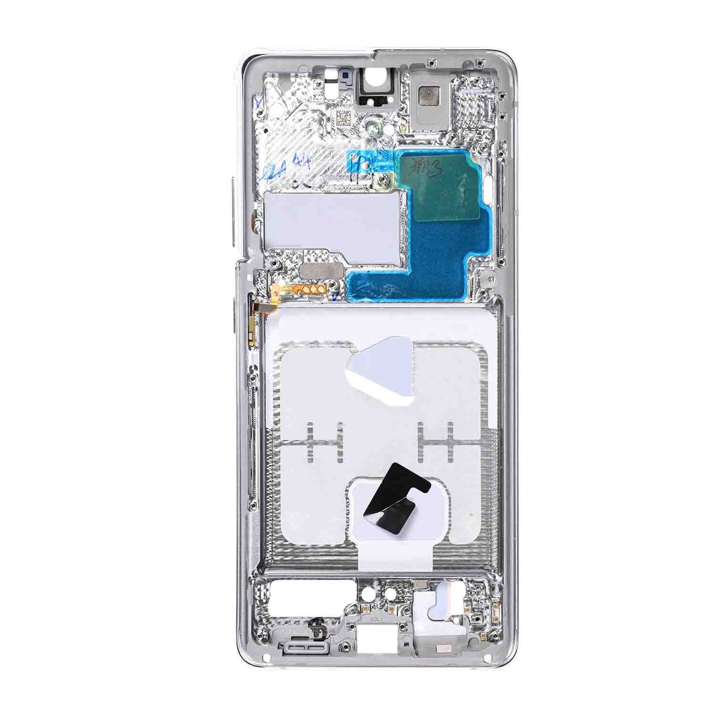 REPLACEMENT FOR SAMSUNG GALAXY S21 ULTRA REAR HOUSING FRAME - SILVER