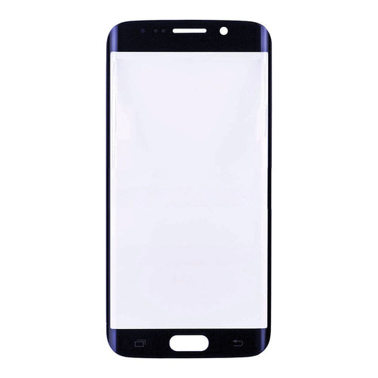 REPLACEMENT FOR SAMSUNG GALAXY S6 EDGE FRONT GLASS LENS - PEBBLE BLUE