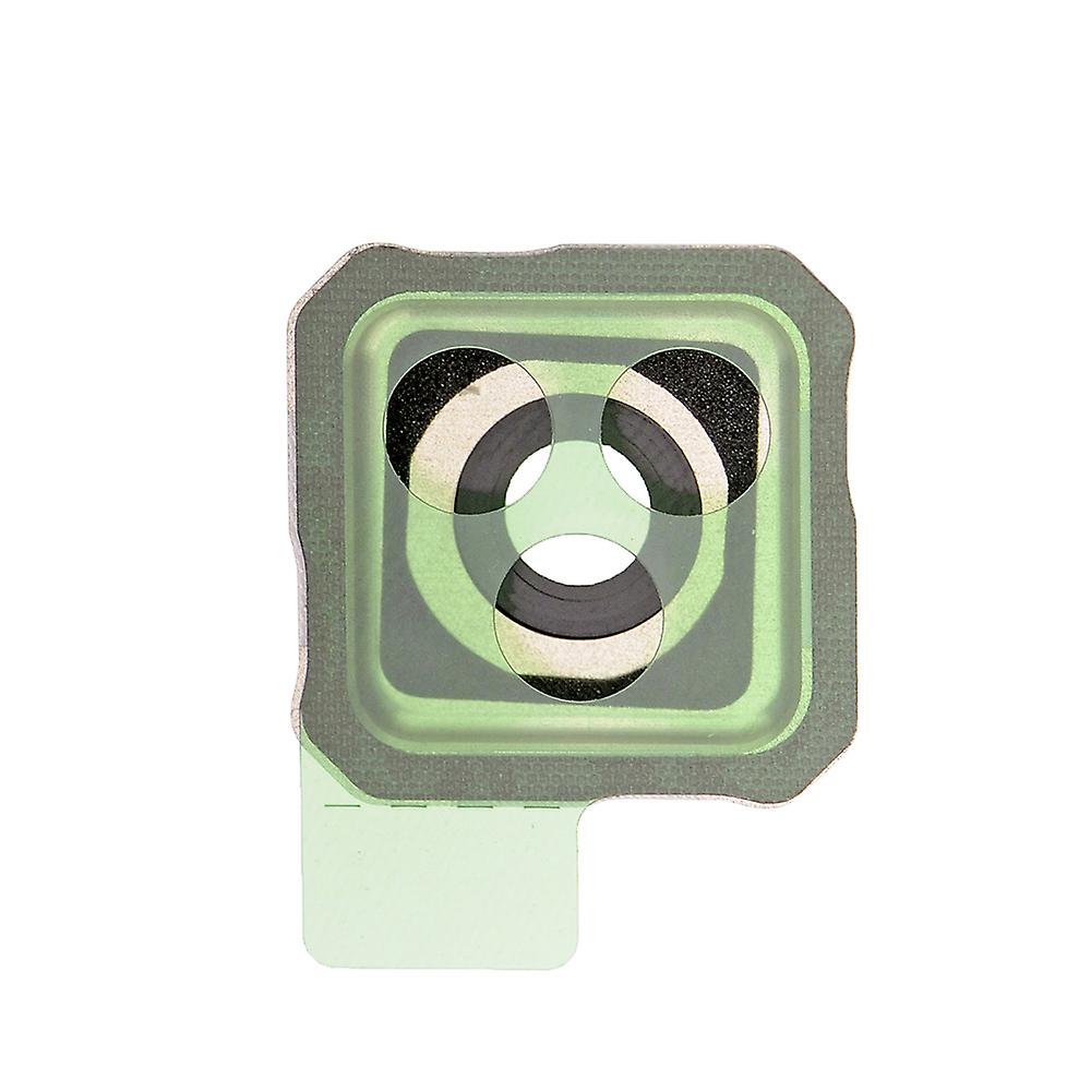 REPLACEMENT FOR SAMSUNG GALAXY S6 EDGE PLUS SERIES REAR FACING CAMERA LENS AND BEZEL - GOLD