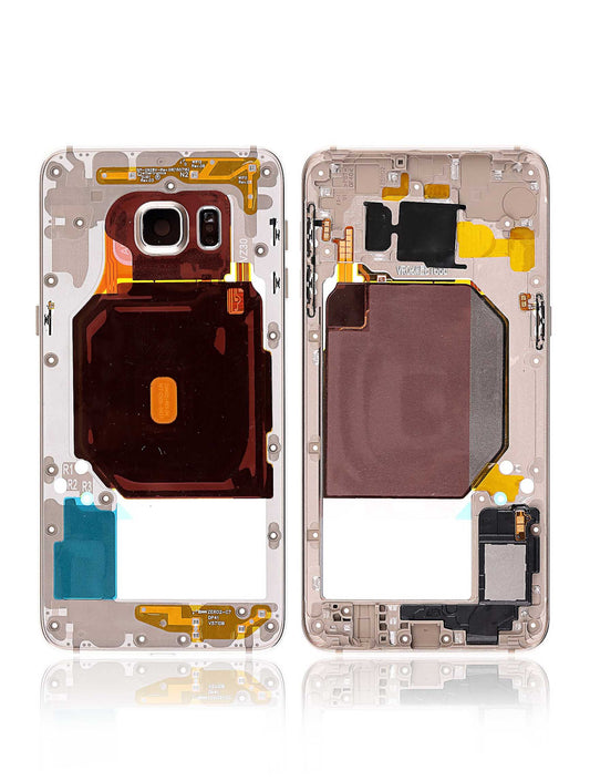 REPLACEMENT FOR SAMSUNG GALAXY S6 EDGE PLUS SM-G928F REAR HOUSING ASSEMBLY - GOLD