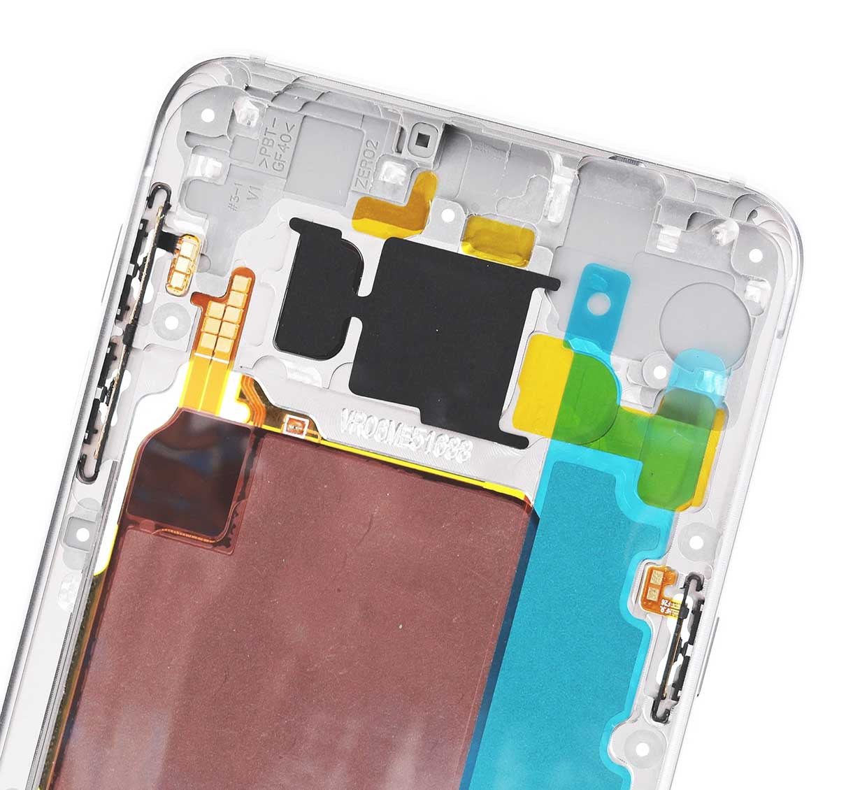 REPLACEMENT FOR SAMSUNG GALAXY S6 EDGE PLUS SM-G928F REAR HOUSING ASSEMBLY - SILVER