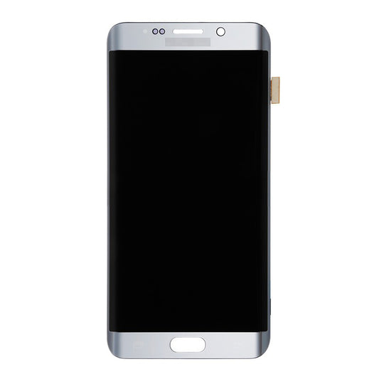 REPLACEMENT FOR SAMSUNG GALAXY S6 EDGE PLUS SM-G928 SERIES LCD SCREEN WITH DIGITIZER ASSEMBLY - SILVER