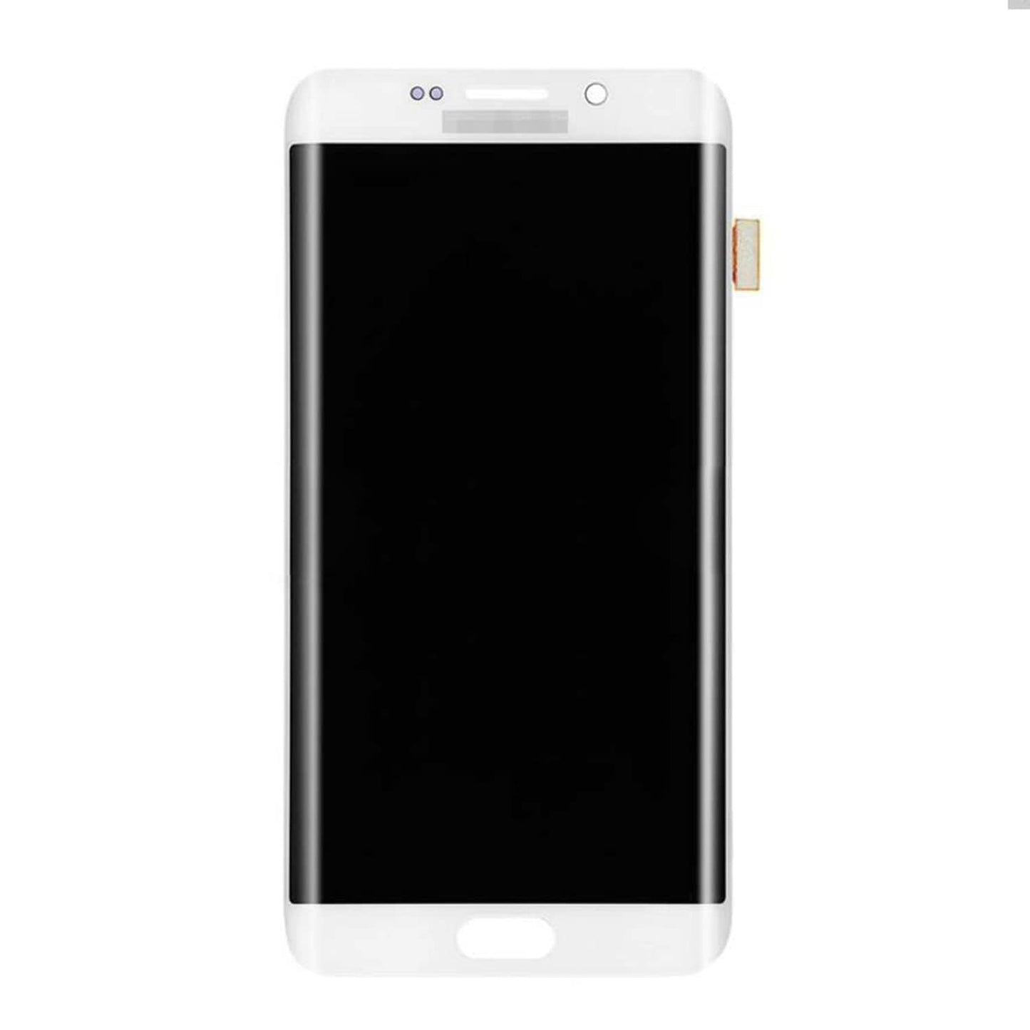 REPLACEMENT FOR SAMSUNG GALAXY S6 EDGE PLUS SM-G928 SERIES LCD SCREEN WITH DIGITIZER ASSEMBLY - WHITE