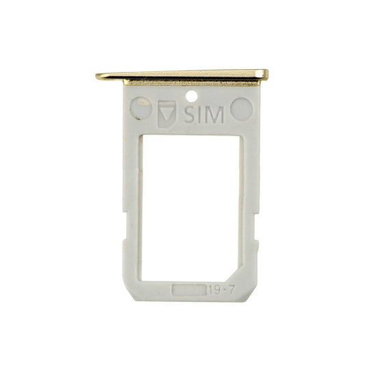 REPLACEMENT FOR SAMSUNG GALAXY S6 EDGE SERIES SIM CARD TRAY - GOLD