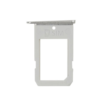 REPLACEMENT FOR SAMSUNG GALAXY S6 EDGE SERIES SIM CARD TRAY - SILVER