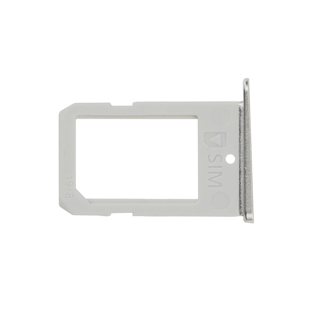 REPLACEMENT FOR SAMSUNG GALAXY S6 EDGE SERIES SIM CARD TRAY - SILVER