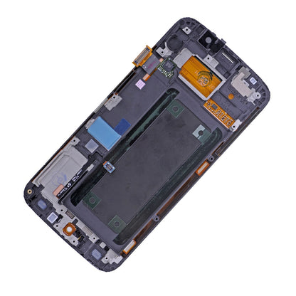 REPLACEMENT FOR SAMSUNG GALAXY S6 EDGE SM-G925A LCD SCREEN AND DIGITIZER ASSEMBLY WITH FRAME - ROSE