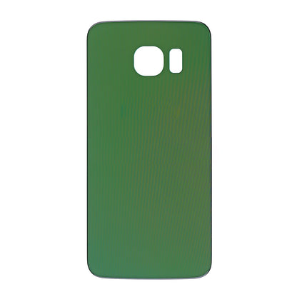 REPLACEMENT FOR SAMSUNG GALAXY S6 EDGE SM-G925 BATTERY DOOR WITH ADHESIVE - GREEN
