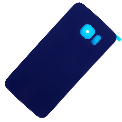 REPLACEMENT FOR SAMSUNG GALAXY S6 EDGE SM-G925 BATTERY DOOR WITH ADHESIVE PEBBLE BLUE