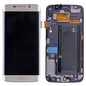 REPLACEMENT FOR SAMSUNG GALAXY S6 EDGE SM-G925 LCD SCREEN AND DIGITIZER ASSEMBLY WITH FRAME - GOLD