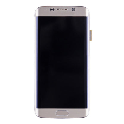 REPLACEMENT FOR SAMSUNG GALAXY S6 EDGE SM-G925 LCD SCREEN AND DIGITIZER ASSEMBLY WITH FRAME - GOLD