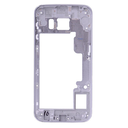 REPLACEMENT FOR SAMSUNG GALAXY S6 EDGE SM-G925 REAR HOUSING FRAME - GRAY