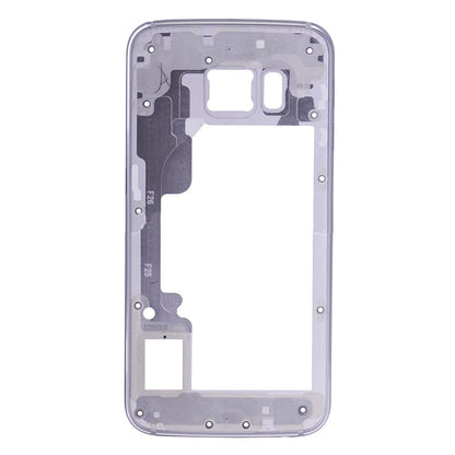 REPLACEMENT FOR SAMSUNG GALAXY S6 EDGE SM-G925 REAR HOUSING FRAME - GRAY