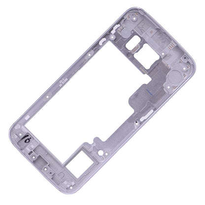 REPLACEMENT FOR SAMSUNG GALAXY S6 EDGE SM-G925 REAR HOUSING FRAME - GRAY