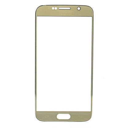 REPLACEMENT FOR SAMSUNG GALAXY S6 FRONT GLASS LENS - GOLD