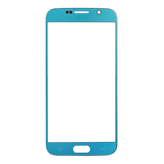 REPLACEMENT FOR SAMSUNG GALAXY S6 FRONT GLASS LENS - LAKE BLUE