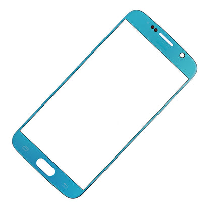 REPLACEMENT FOR SAMSUNG GALAXY S6 FRONT GLASS LENS - LAKE BLUE