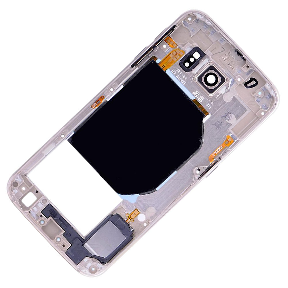 REPLACEMENT FOR SAMSUNG GALAXY S6 G920 REAR HOUSING ASSEMBLY - GOLD