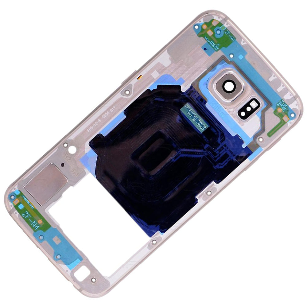 REPLACEMENT FOR SAMSUNG GALAXY S6 G920 REAR HOUSING ASSEMBLY - GOLD