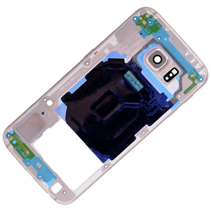 REPLACEMENT FOR SAMSUNG GALAXY S6 G920 REAR HOUSING ASSEMBLY - GOLD
