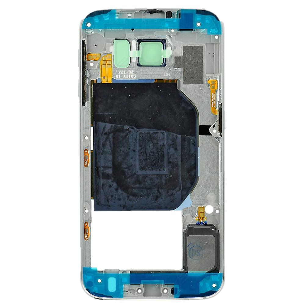 REPLACEMENT FOR SAMSUNG GALAXY S6 G920 REAR HOUSING ASSEMBLY - SILVER