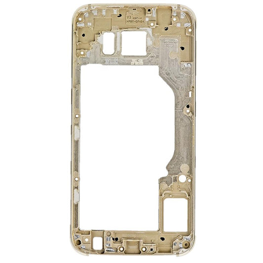 REPLACEMENT FOR SAMSUNG GALAXY S6 REAR HOUSING FRAME - GOLD
