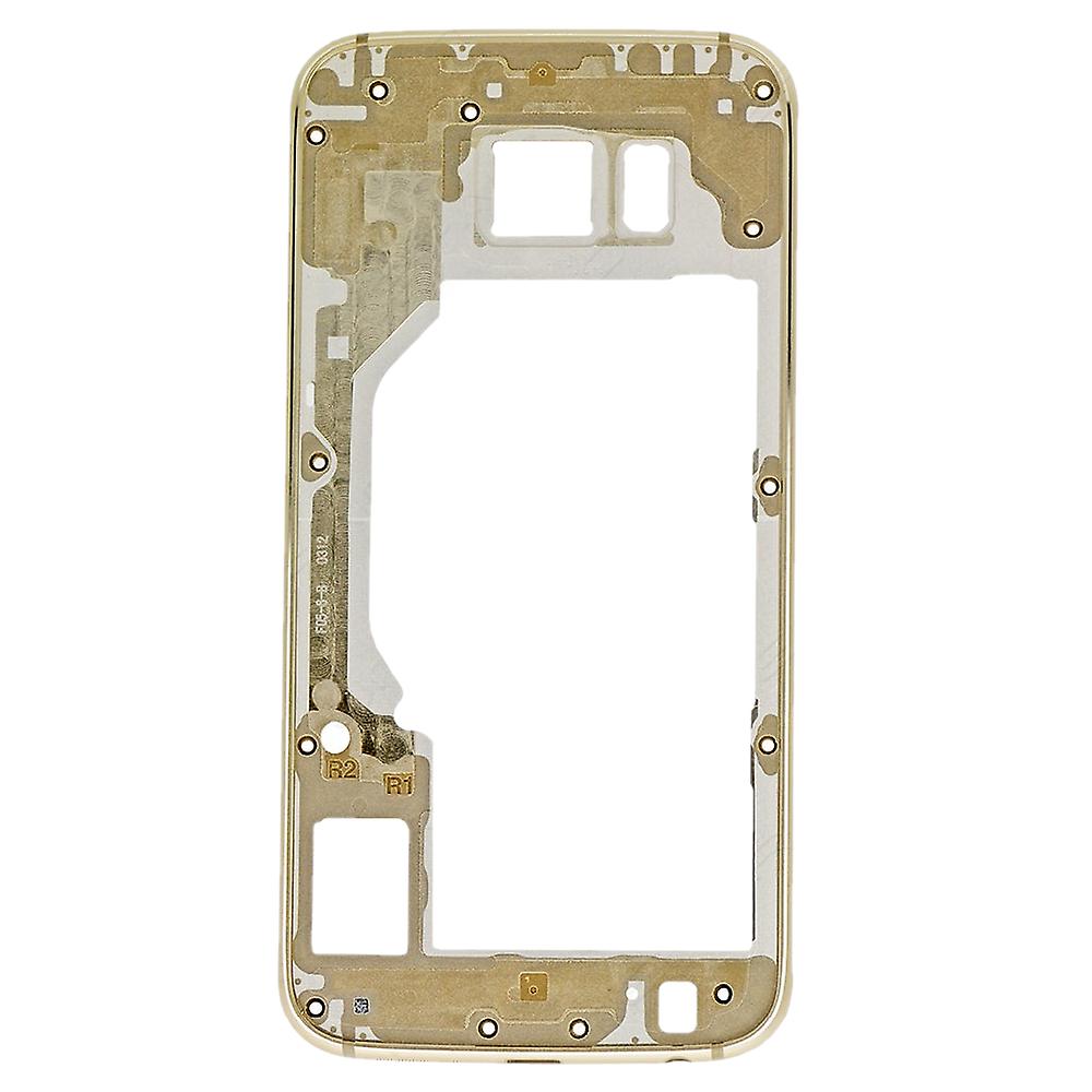 REPLACEMENT FOR SAMSUNG GALAXY S6 REAR HOUSING FRAME - GOLD