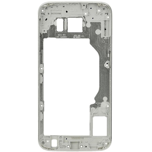 REPLACEMENT FOR SAMSUNG GALAXY S6 REAR HOUSING FRAME - SILVER