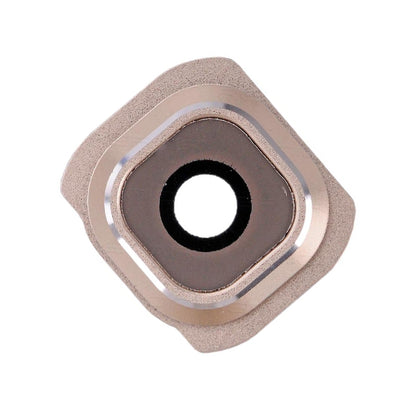 REPLACEMENT FOR SAMSUNG GALAXY S6 SERIES CAMERA LENS AND BEZEL - GOLD