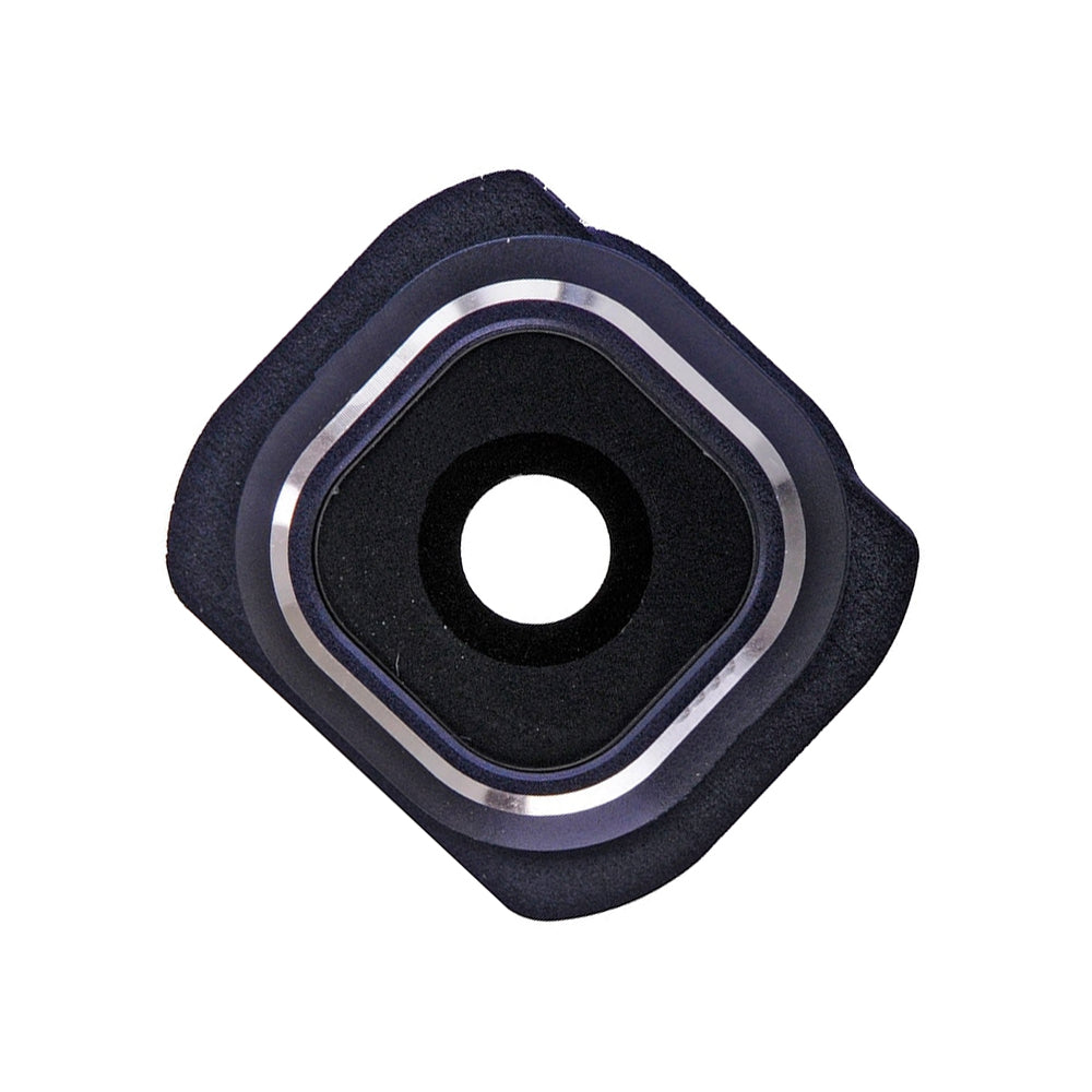 REPLACEMENT FOR SAMSUNG GALAXY S6 SERIES CAMERA LENS AND BEZEL - SAPPHIRE
