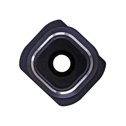 REPLACEMENT FOR SAMSUNG GALAXY S6 SERIES CAMERA LENS AND BEZEL - SAPPHIRE