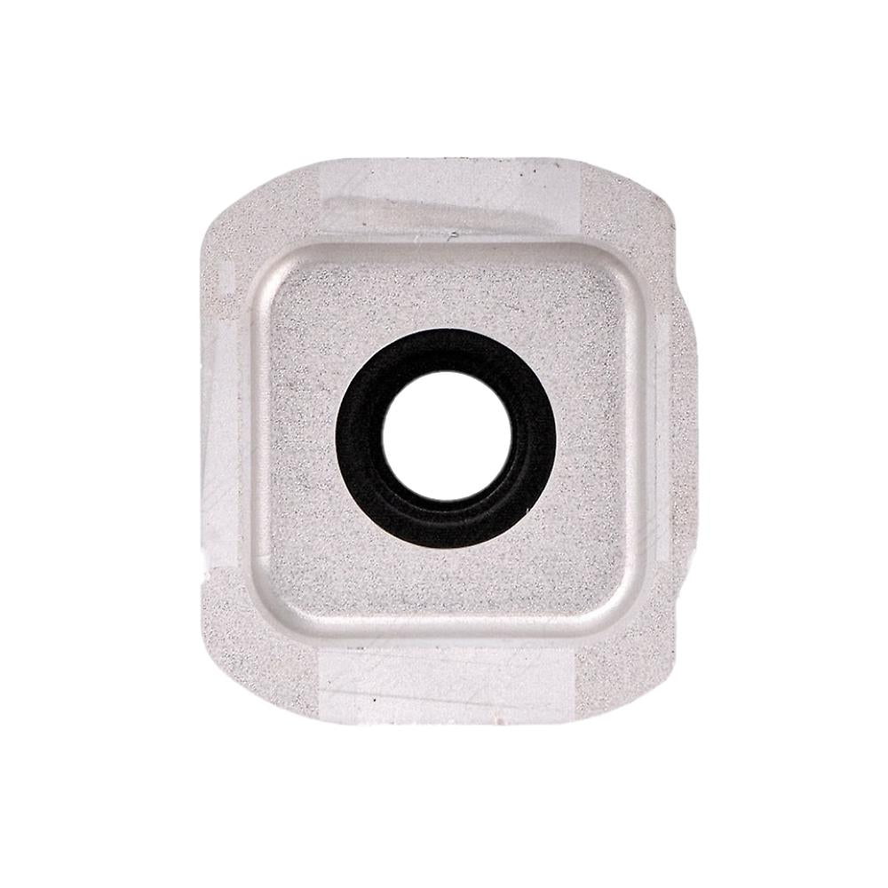REPLACEMENT FOR SAMSUNG GALAXY S6 SERIES CAMERA LENS AND BEZEL - WHITE