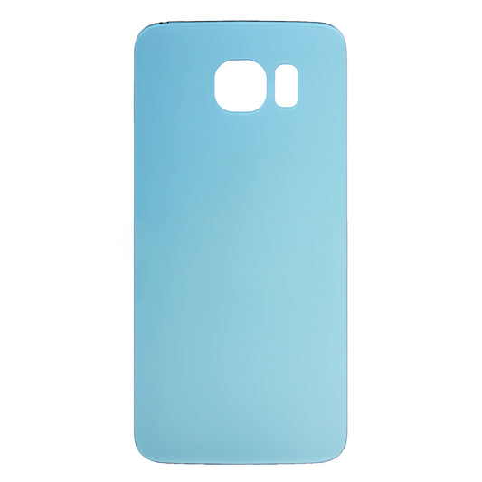 REPLACEMENT FOR SAMSUNG GALAXY S6 SM-G920 BACK COVER WITH ADHESIVE - AQUA BLUE