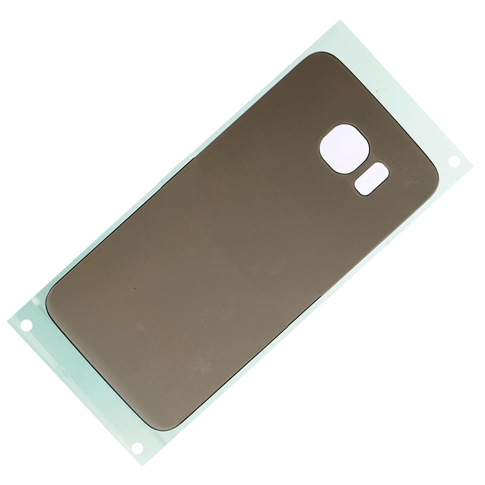 REPLACEMENT FOR SAMSUNG GALAXY S6 SM-G920 BACK COVER WITH ADHESIVE - GOLD