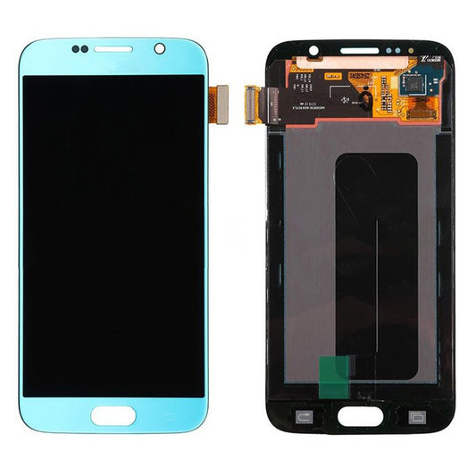 REPLACEMENT FOR SAMSUNG GALAXY S6 SM-G920 LCD SCREEN AND DIGITIZER ASSEMBLY - BLUE