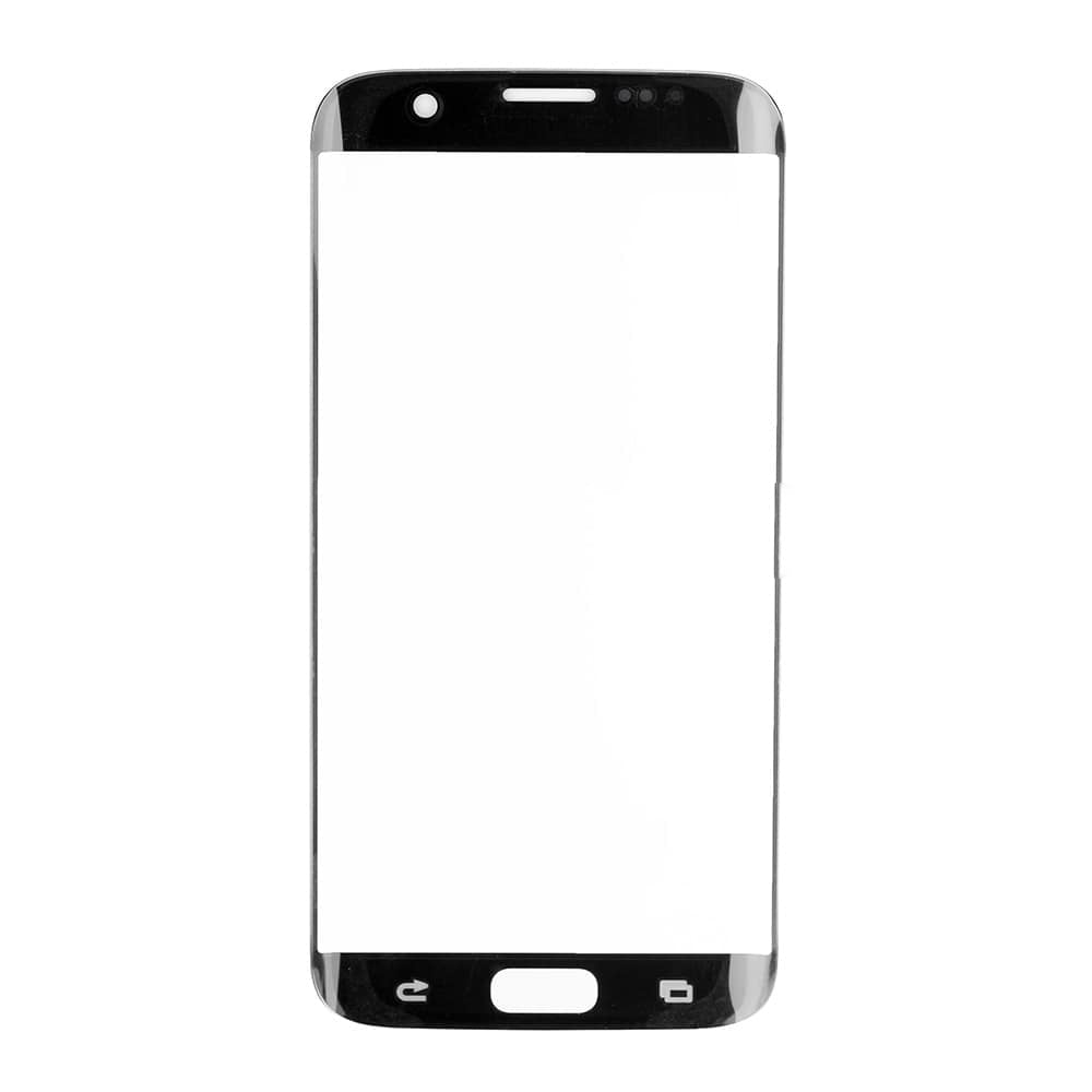 REPLACEMENT FOR SAMSUNG GALAXY S7 EDGE SM-G935 FRONT GLASS LENS - BLUE CORAL