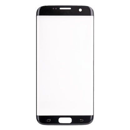 REPLACEMENT FOR SAMSUNG GALAXY S7 EDGE SM-G935 FRONT GLASS LENS - PEBBLE BLUE