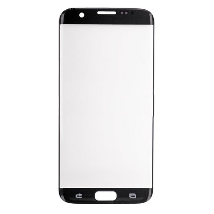 REPLACEMENT FOR SAMSUNG GALAXY S7 EDGE SM-G935 FRONT GLASS LENS - PEBBLE BLUE
