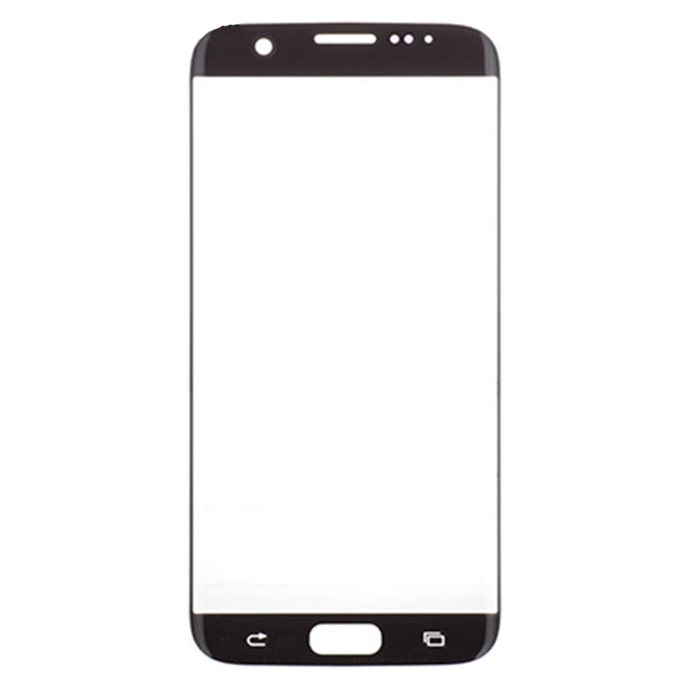 REPLACEMENT FOR SAMSUNG GALAXY S7 EDGE SM-G935 FRONT GLASS LENS - WHITE