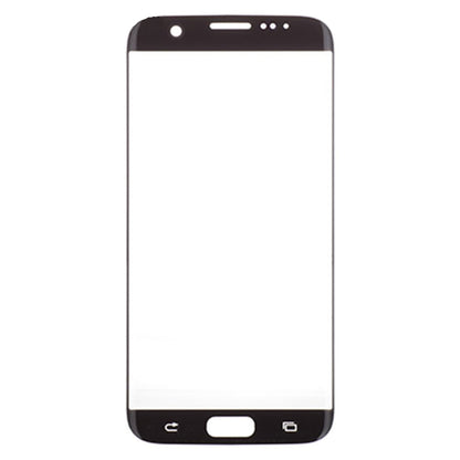 REPLACEMENT FOR SAMSUNG GALAXY S7 EDGE SM-G935 FRONT GLASS LENS - WHITE