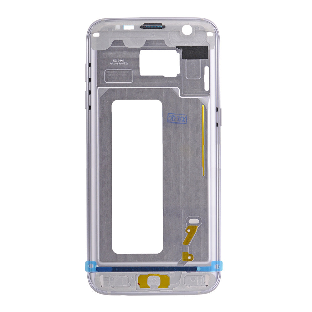 REPLACEMENT FOR SAMSUNG GALAXY S7 EDGE SM-G935 REAR HOUSING ASSEMBLY - GRAY