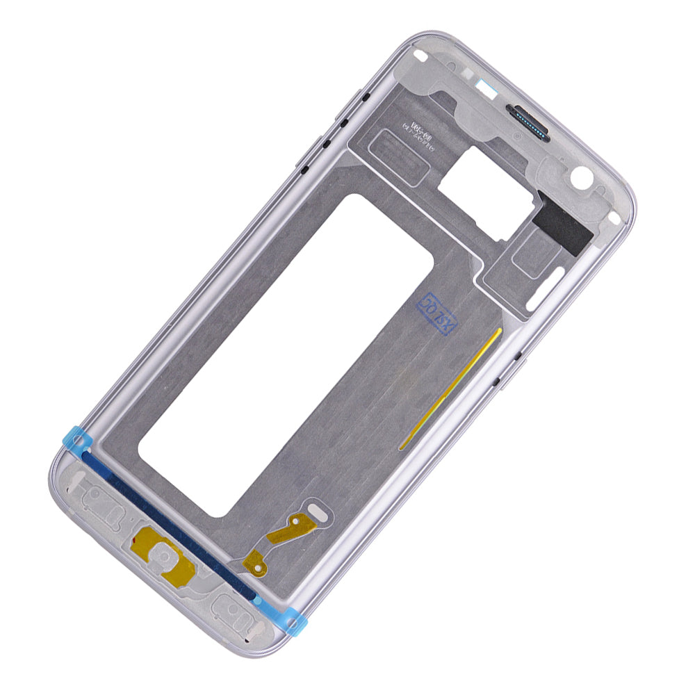 REPLACEMENT FOR SAMSUNG GALAXY S7 EDGE SM-G935 REAR HOUSING ASSEMBLY - GRAY